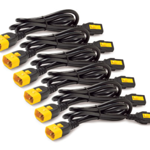 0.6M POWER CORD KIT 6EA LOCKING C13 TO C14 NORTH AMERICA