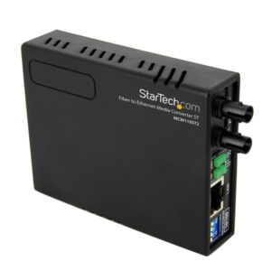 10/100 FIBER MEDIA CONVERTER ST FAST FIBER TO ETHERNET CONVERTER MM