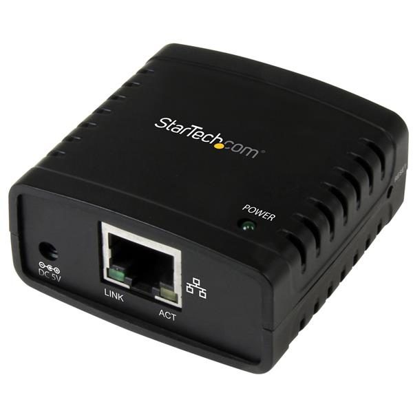 10/100Mbps Ethernet to USB 2.0 Network LPR Print Server Share a standard USB printer