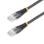 10FT BLACK CAT5E ETHERNET CABLE RJ45 PATCH CABLE GIGABIT LAN CORD