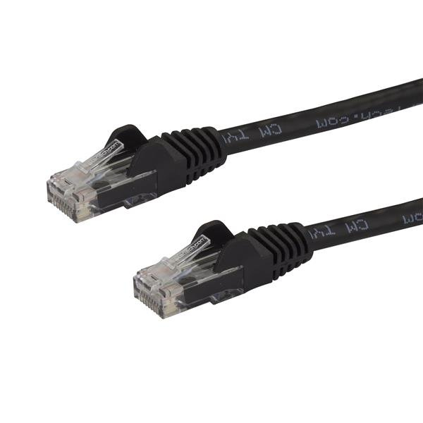 10FT BLACK CAT6 ETHERNET CABLE SNAGLESS RJ45 UTP PATCH CABLE CORD