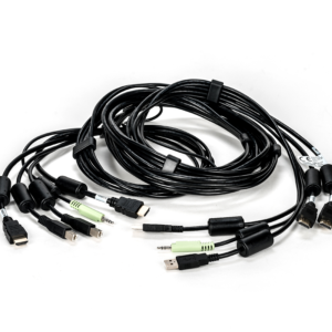 10FT CABLE ASSY 2-HDMI/2-USB/1-AUDIO