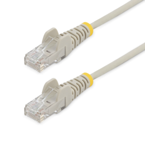 10FT GRAY CAT6 ETHERNET CABLE SLIM SNAGLESS RJ45 UTP PATCH CABLE
