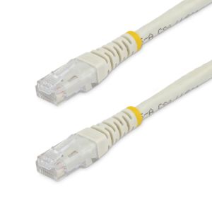 10FT WHITE CAT6 ETHERNET CABLE RJ45 UTP PATCH CABLE GIGABIT LAN