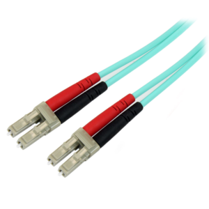 10M MULTIMODE FIBER OPTIC CABLE OM3 LC/LC 50/125 LSZH FIBER CABLE