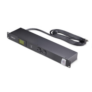 12-OUTLET HORIZONTAL RACK MOUNT PDU - 1U POWER DISTRIBUTION TAA