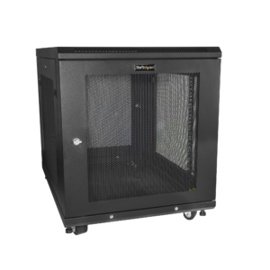 12U AV RACK CABINET 4 POST FLOOR STANDING IT CABINET ENCLOSURE
