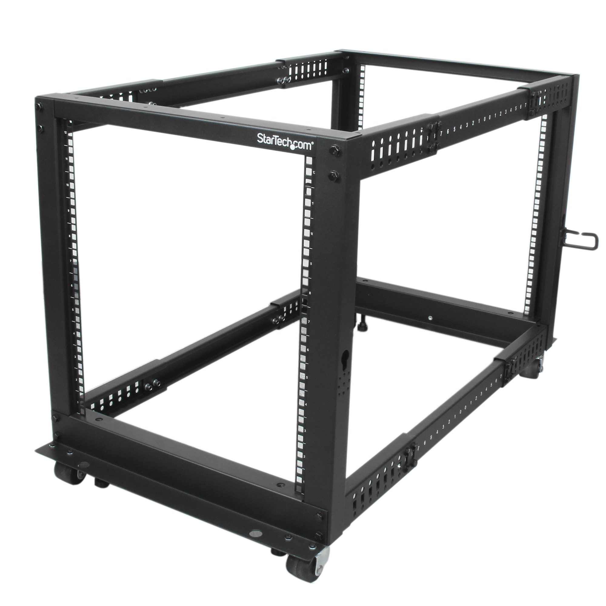 12U OPEN FRAME SERVER RACK 4 POST NETWORK AV EQUIPMENT RACK