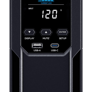 1350VA MINI-TOWER AVR UPS 12 OUT LCD SERIAL/USB