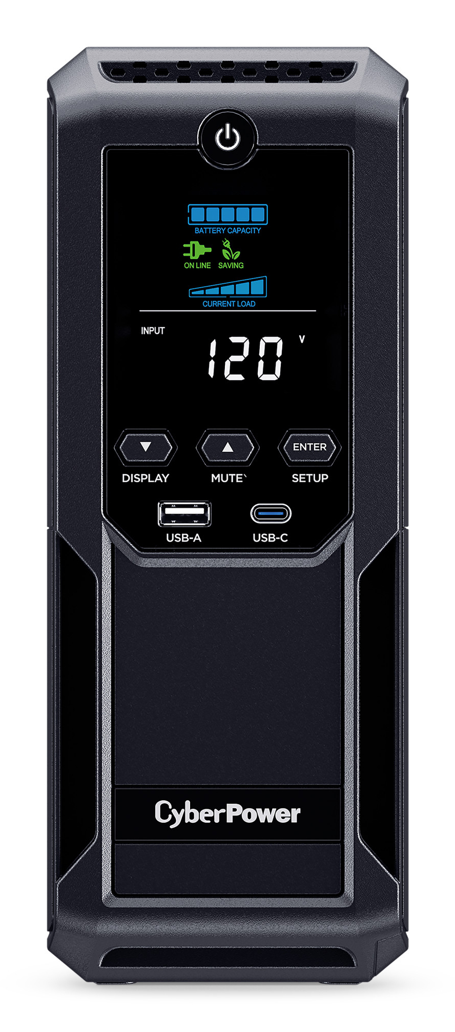 1350VA MINI-TOWER AVR UPS 12 OUT LCD SERIAL/USB