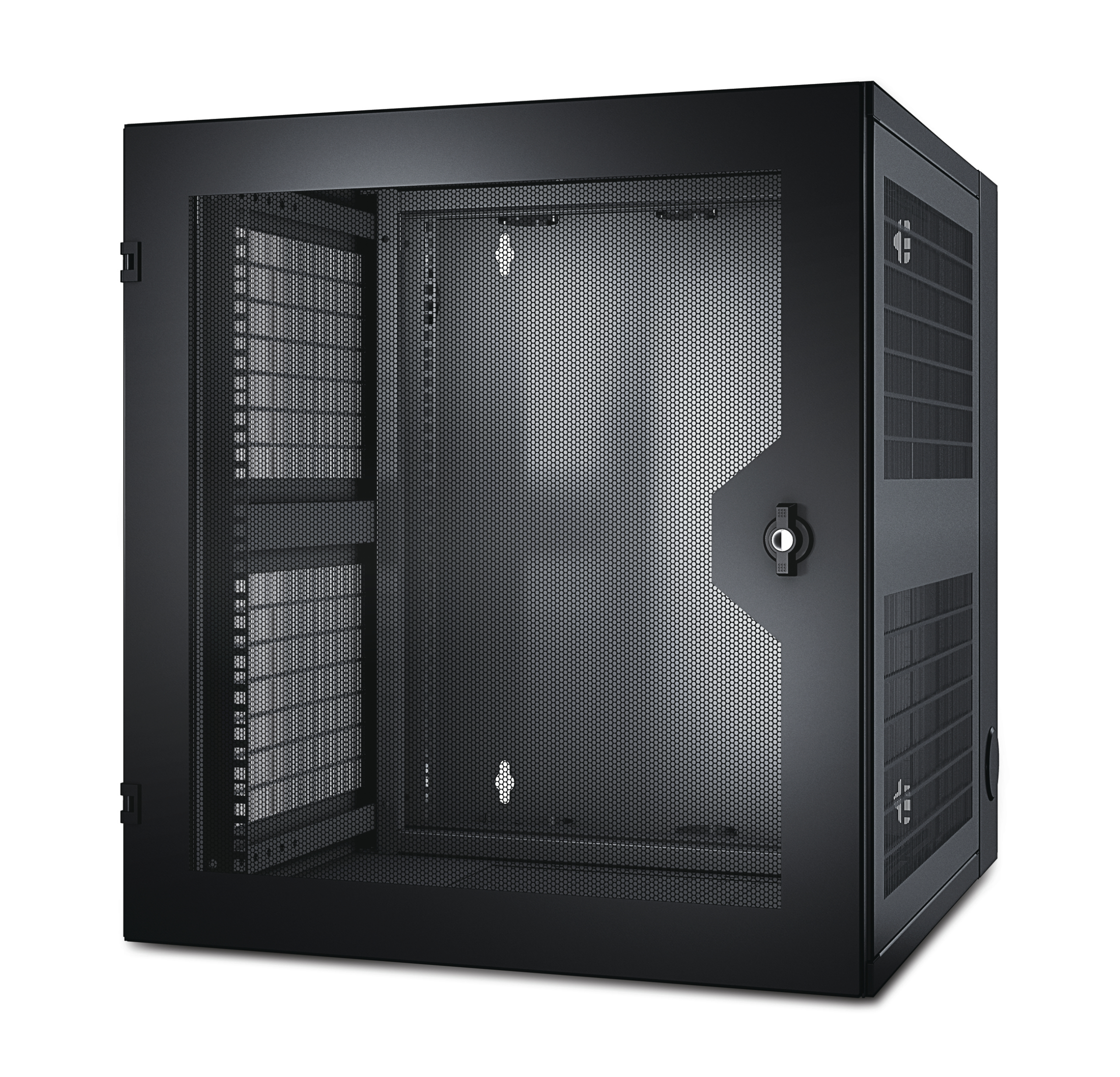 13U WALL-MOUNT ENCL W/ VENTED FRONT DOOR