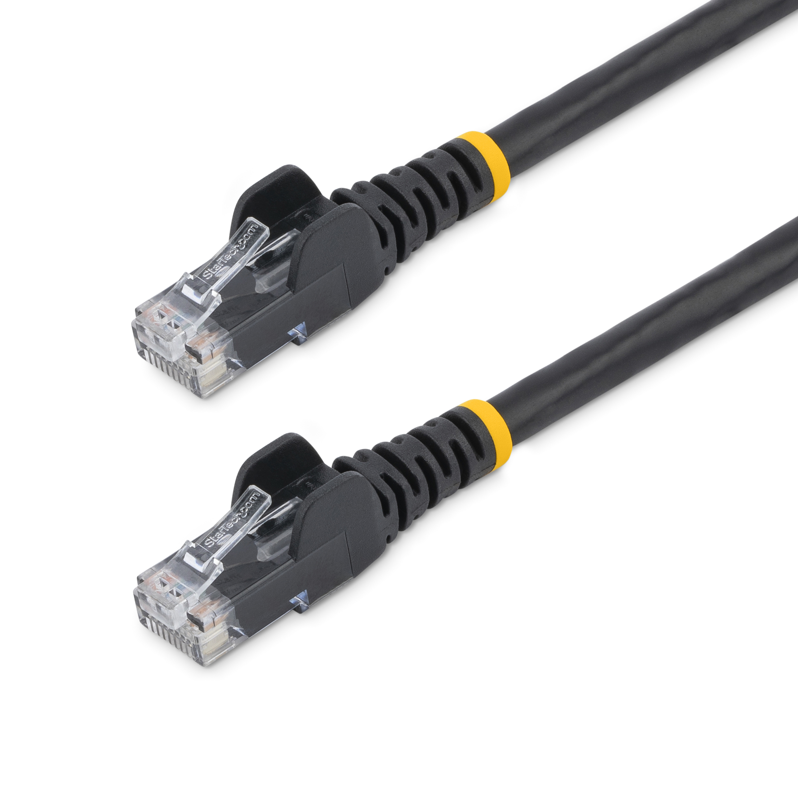 15FT BLACK 10 PACK CAT6 CABLE SNAGLESS RJ45 UTP PATCH CABLE CORD