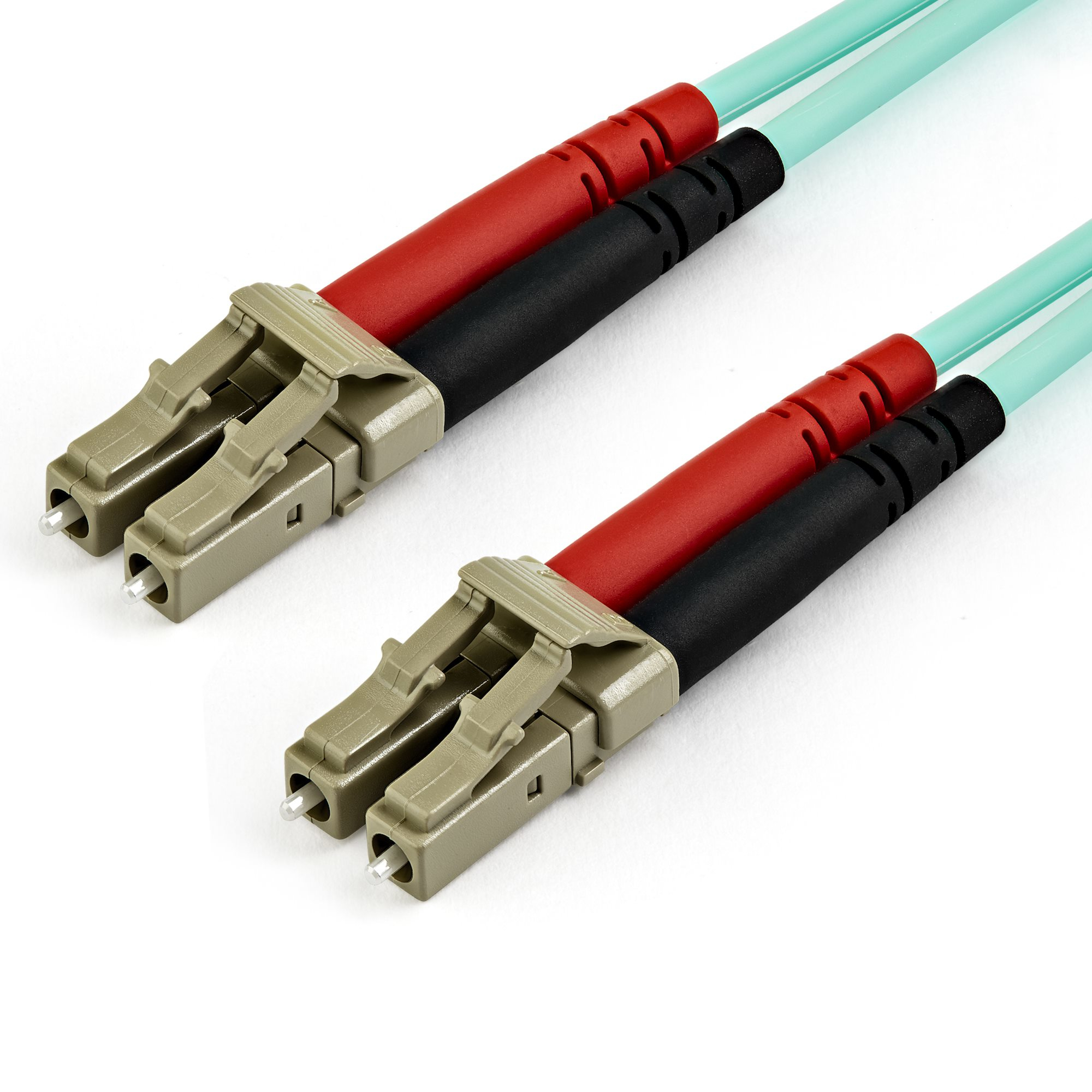 15M MULTIMODE FIBER OPTIC CABLE OM3 LC/LC 50/125 LSZH FIBER CABLE