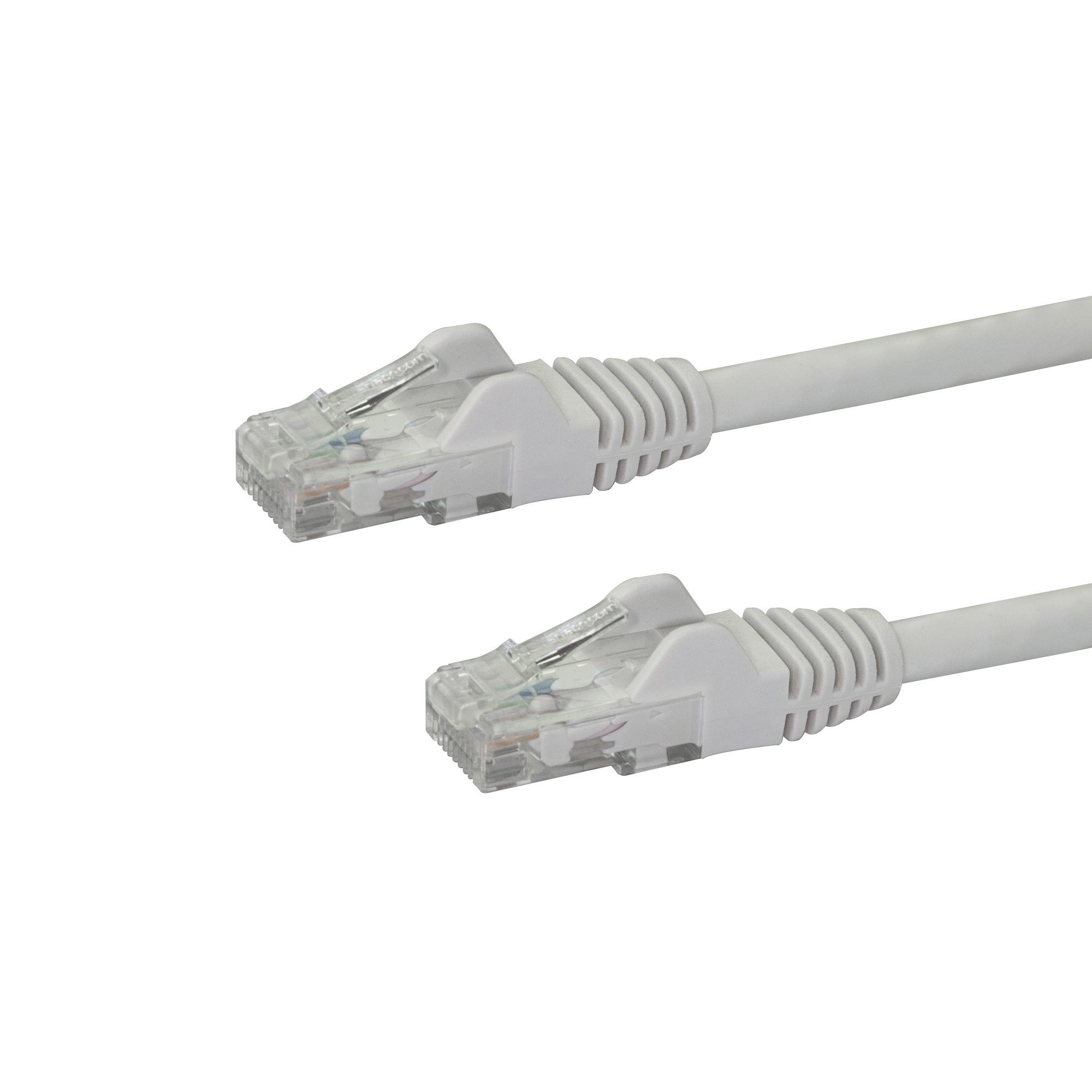 1FT WHITE CAT6 ETHERNET CABLE SNAGLESS RJ45 UTP PATCH CABLE CORD