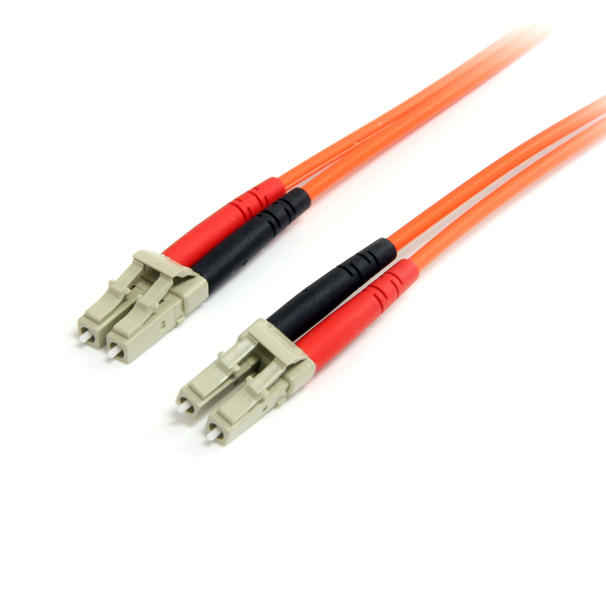 1M MULTIMODE FIBER OPTIC CABLE OM1 LC/LC 10G LSZH FIBER CABLE