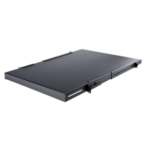 1U SERVER RACK SHELF ADJUSTABLE HEAVY DUTY NETWORK RACK MOUNT SHELF