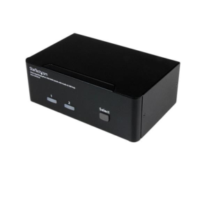 2 PORT DUAL MONITOR DISPLAYPORT KVM SWITCH TWO DISPLAYS DP KVM