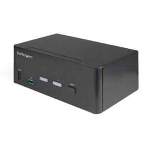2 PORT HDMI KVM SWITCH 4K DUAL MONITOR HDMI KVM CONSOLE HUB