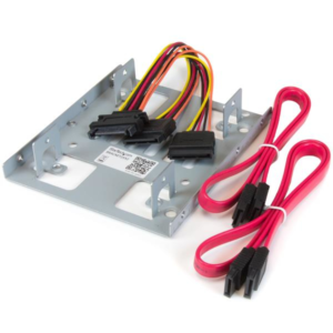 2.5 HARD DRIVE MOUNTING BRACKET DUAL 2.5IN SATA HDD SSD ADAPTER KIT