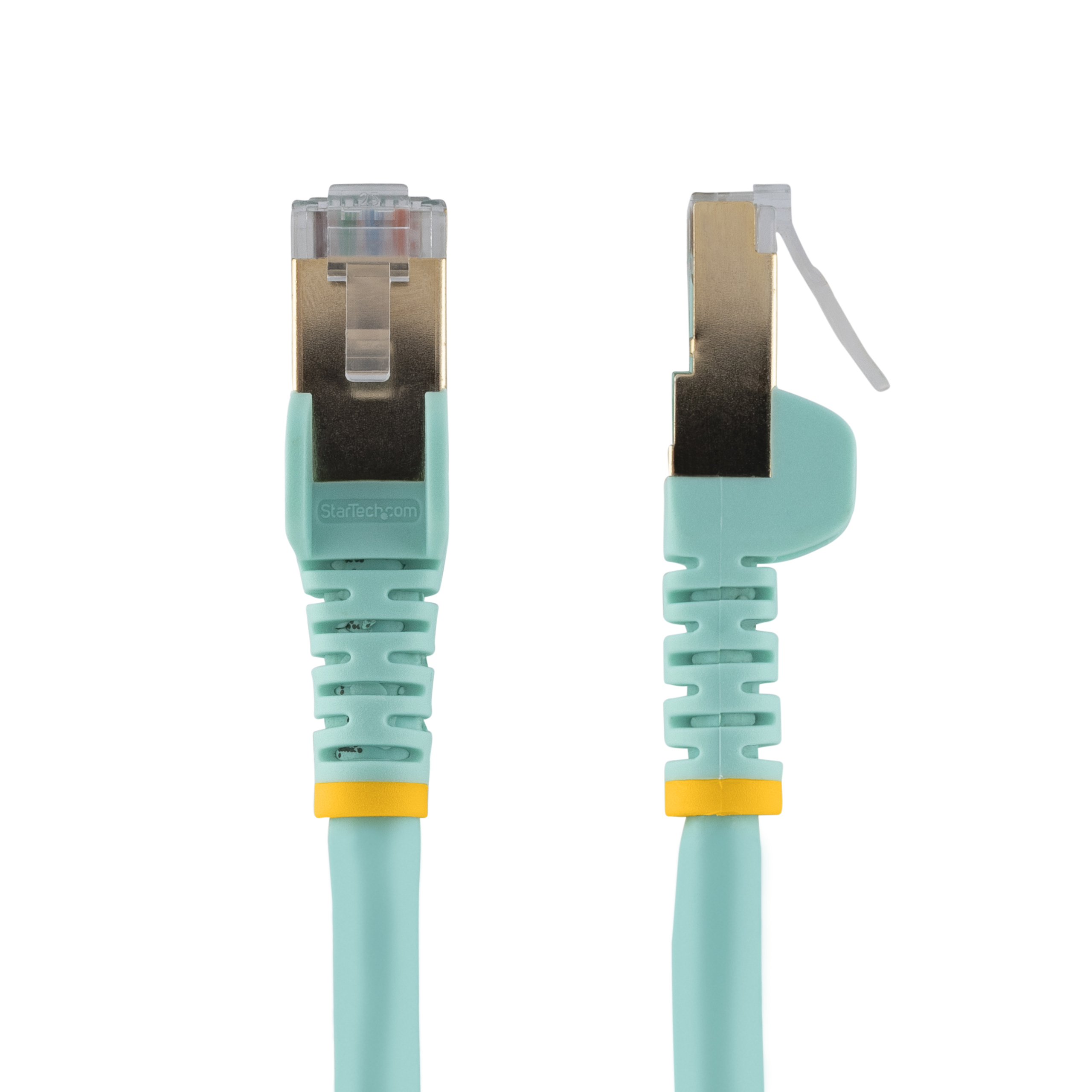 20FT AQUA CAT6A ETHERNET CABLE SNAGLESS RJ45 UTP PATCH CABLE CORD