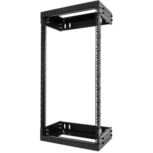 21U WALL MOUNT OPEN FRAME RACK NETWORK EQUIPMENT PATCH PANEL RACK