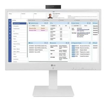 24" LG THIN CLIENT AIO MONITOR, 1920X1080, IPS, RFID