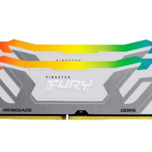 24GB 8800MT/s DDR5 CL42 CUDIMM FURY Renegade RGB White