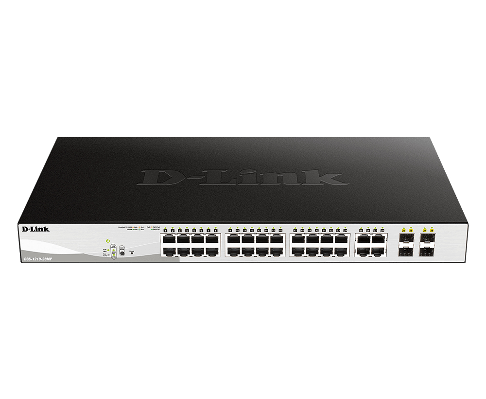 24PORT POE GIGABIT SMART MGD SWITCH WITH 4SFP 193W POE BUDGET