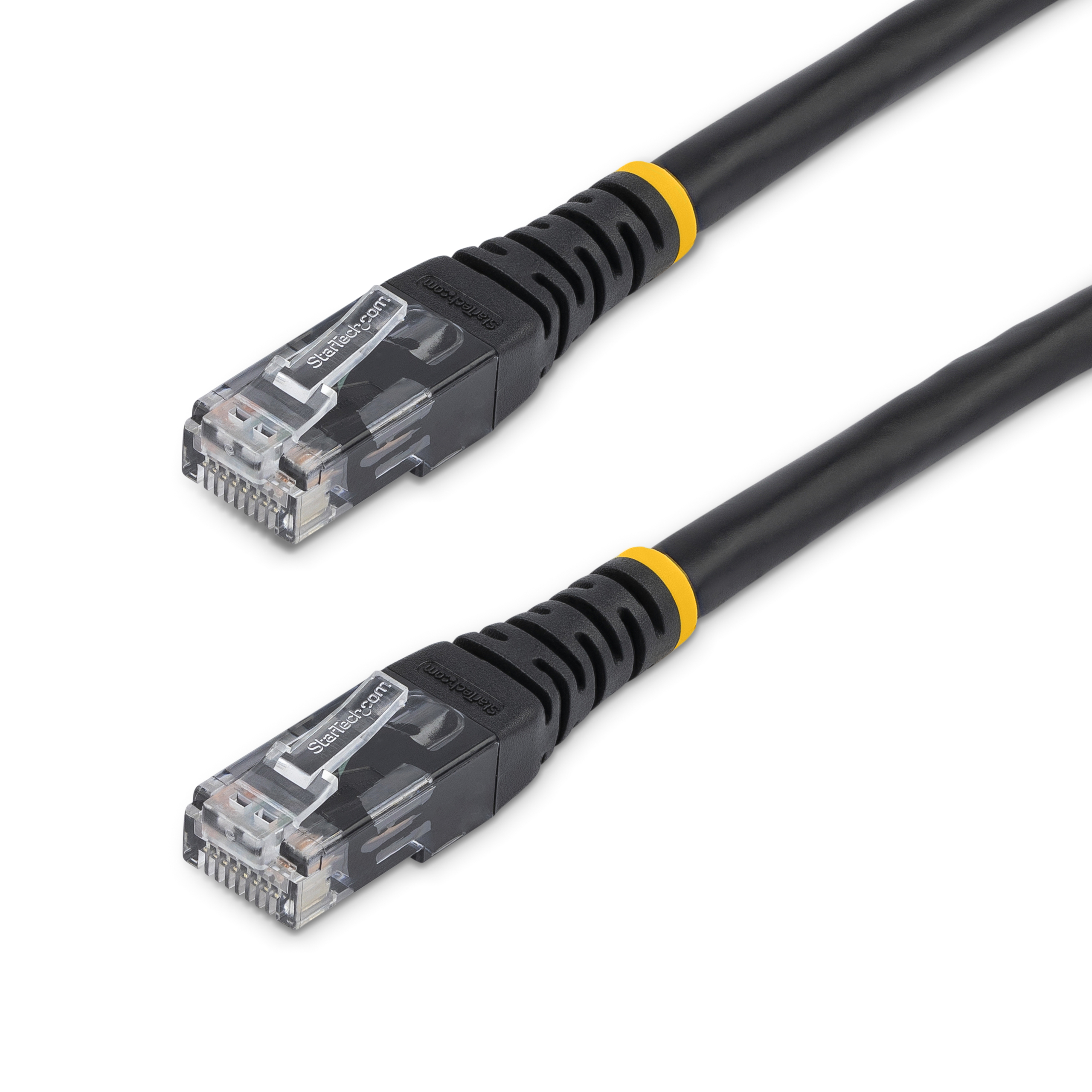 2FT BLACK CAT6 ETHERNET CABLE RJ45 UTP PATCH CABLE GIGABIT LAN