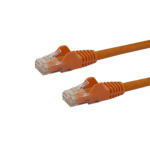 2FT ORANGE CAT6 ETHERNET CABLE SNAGLESS RJ45 UTP PATCH CABLE CORD