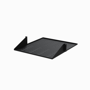 2U SERVER RACK SHELF UNIVERSAL CENTER MOUNT VENTED CANTILEVER TRAY