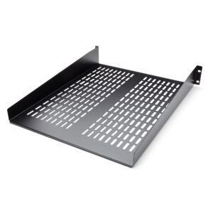 2U SERVER RACK SHELF UNIVERSAL HEAVY DUTY VENTED RACK MOUNT SHELF