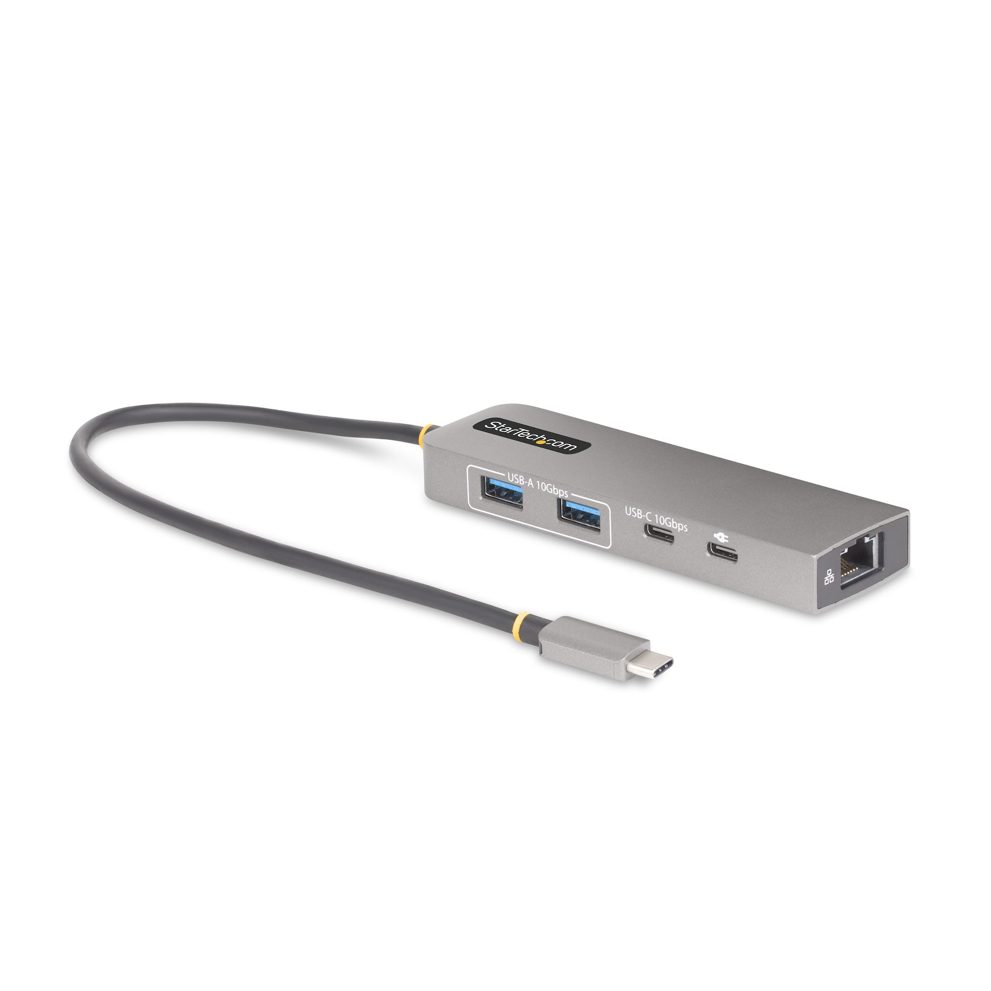 3-PORT USB-C HUB 2.5GB ETHERNET 100W POWER DELIVERY PASSTHROUGH