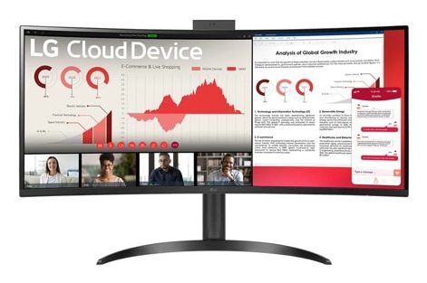 34" LG THIN CLIENT AIO CURVED MONITOR 3440X1440 INTEL PENTIRUM QUAD CORE 8GB DDR 16GB eMMC HDMI DP