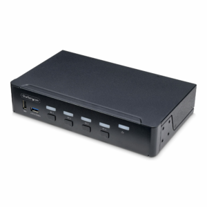 4-PORT DP KVM SWITCH -  4K 60HZ DISPLAYPORT TAA COMPLIANT