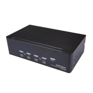 4 PORT DUAL MONITOR DISPLAYPORT KVM SWITCH TWO DISPLAYS DP KVM