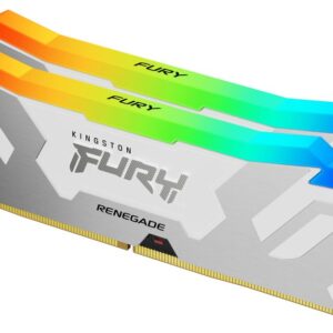 48GB 8000MT/s DDR5 CL38 DIMM (Kit of 2) FURY Renegade RGB White