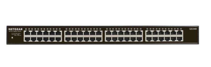 48PORT GIGABIT ENET RM UNMANAGD SWITCH