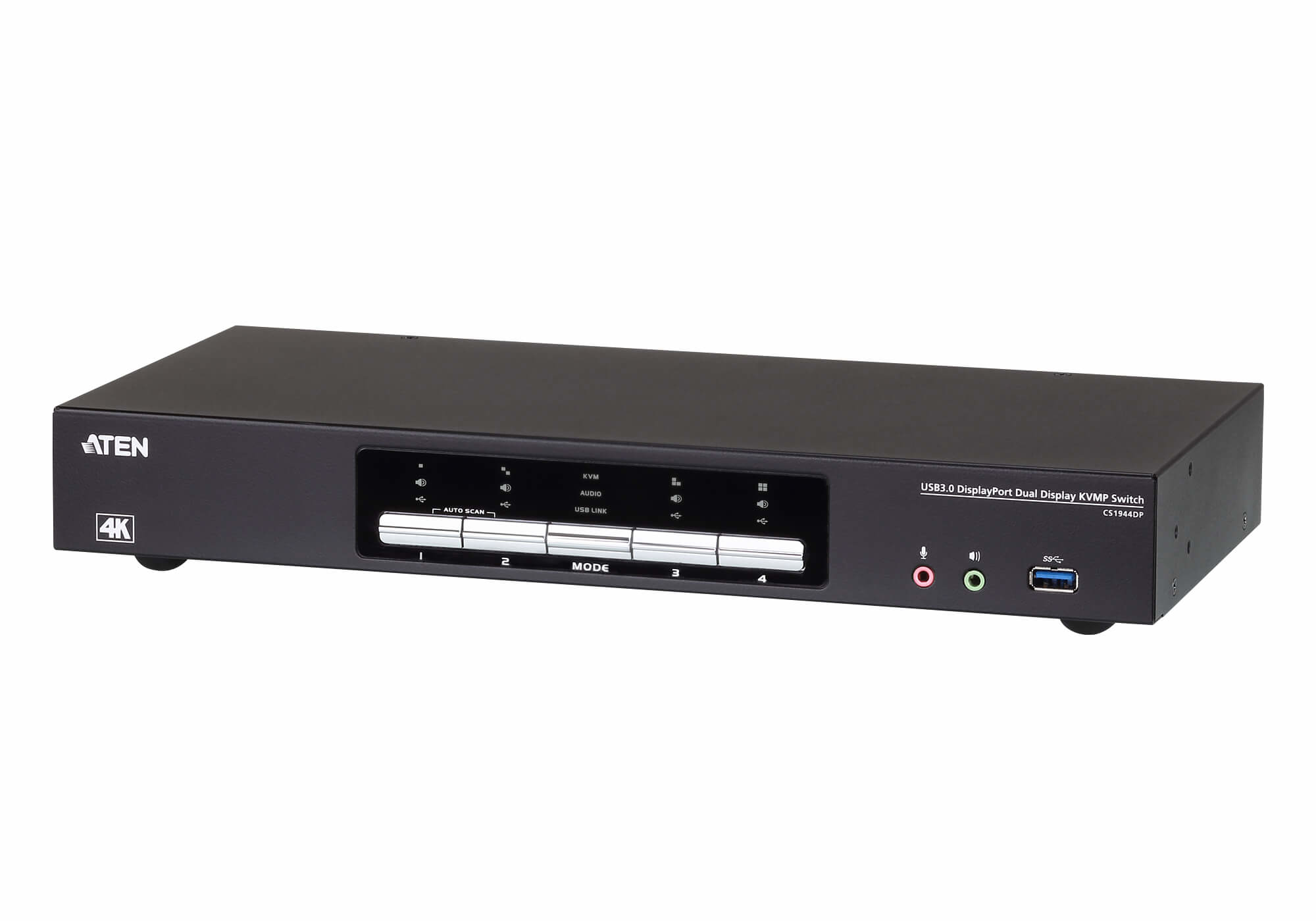 4PORT USB 3.0 4K DUAL DISPLAY DP KVMP SWITCH