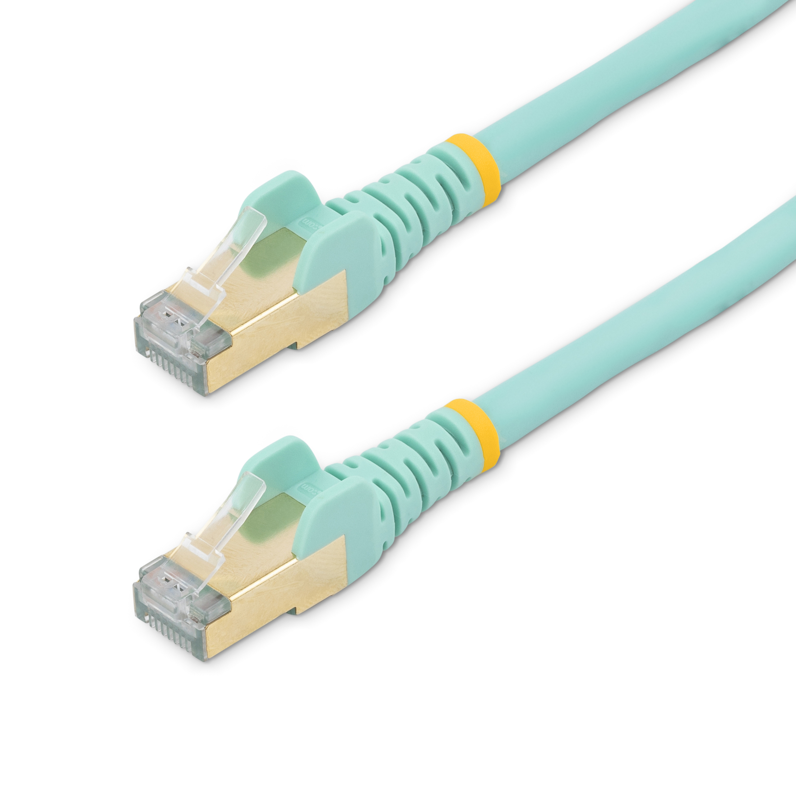 5FT AQUA CAT6A ETHERNET CABLE SNAGLESS RJ45 UTP PATCH CABLE CORD