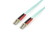 5M MULTIMODE FIBER OPTIC CABLE OM3 LC/LC 50/125 LSZH FIBER CABLE
