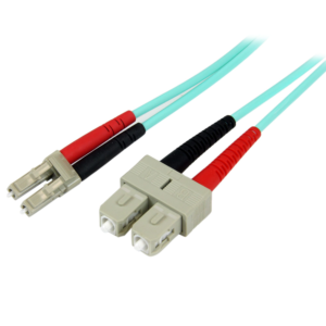 5M MULTIMODE FIBER OPTIC CABLE OM3 LC/SC 50/125 LSZH FIBER CABLE