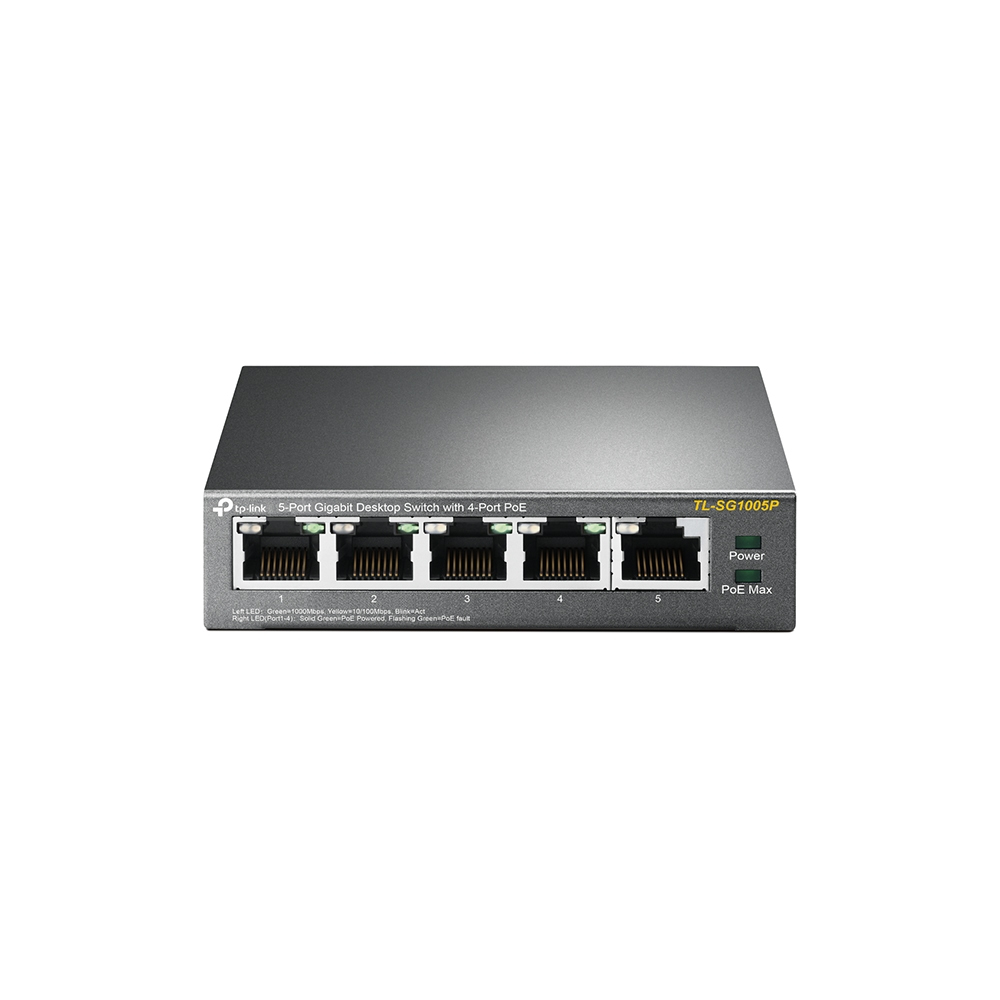 5PORT DESKTOP SWITCH WITH 4PORT POE