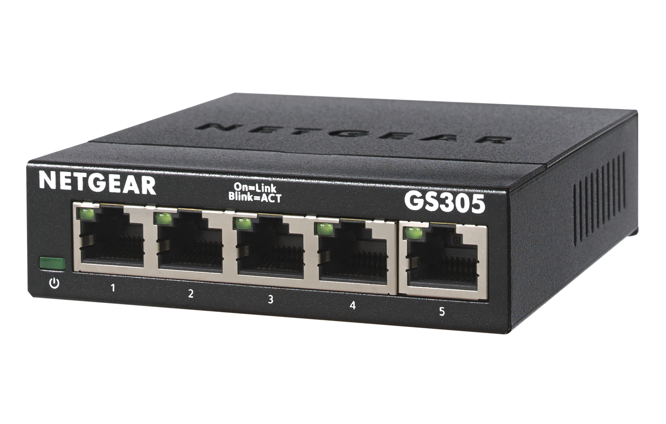 5PORT GIGABIT ETHERNET UNMANAGED SWITCH