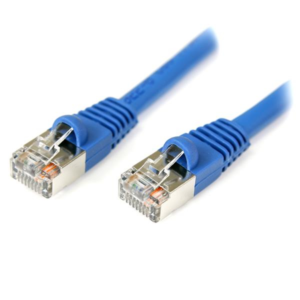 6FT BLUE CAT5E CABLE SHIELDED SNAGLESS ETHERNET CABLE LAN RJ45