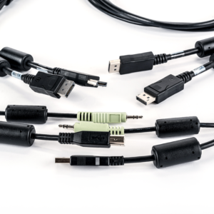 6FT CABLE ASSY 2-DISPLAYPORT/1-USB/1-AUDIO