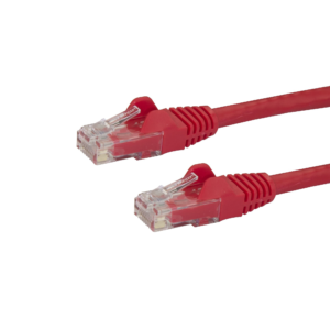 6FT RED CAT6 ETHERNET CABLE SNAGLESS RJ45 UTP PATCH CABLE CORD
