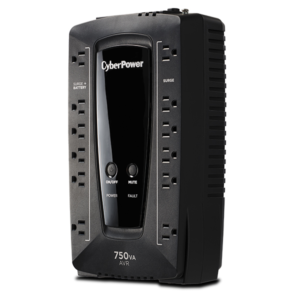 750VA AVR UPS 120V USB 12 OUT 5-15R 5FT RJ11 LINE-INT 3YR WTY
