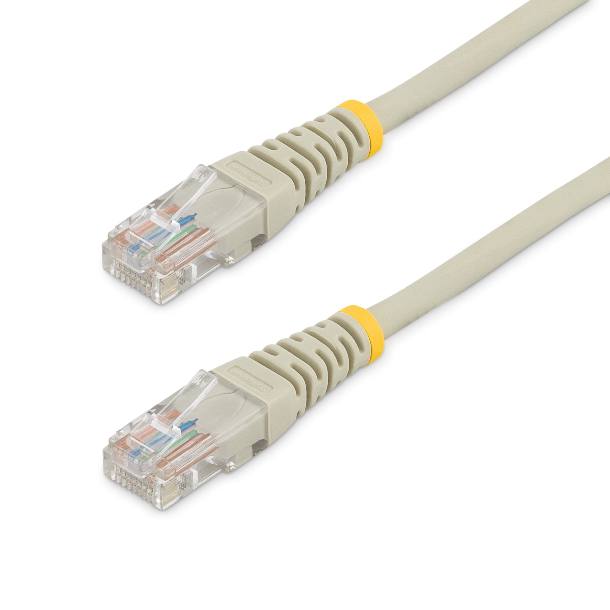 7FT GREY CAT5E ETHERNET CABLE RJ45 PATCH CABLE GIGABIT LAN CORD