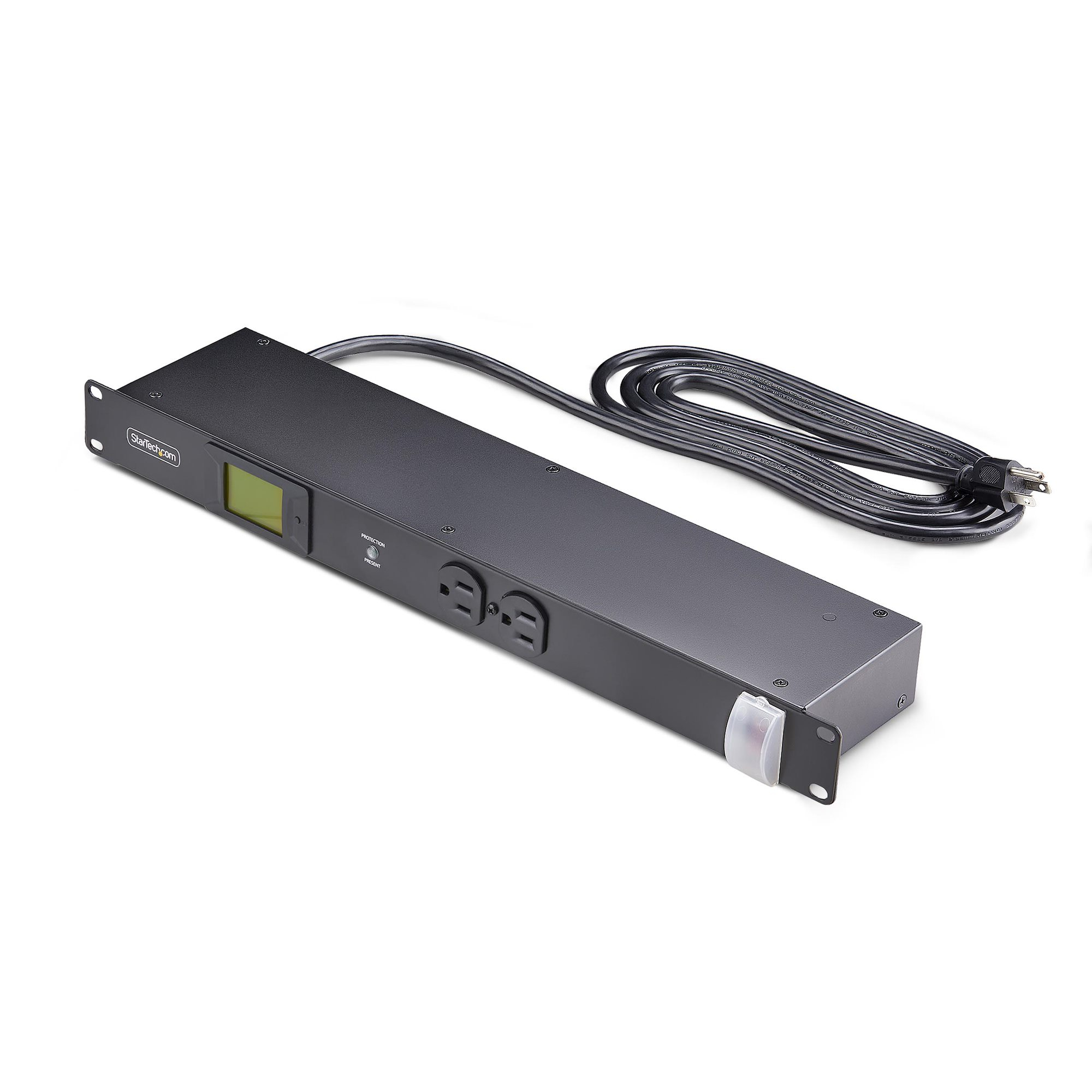 8-OUTLET HORIZONTAL RACK MOUNT PDU - 1U POWER DISTRIBUTION TAA
